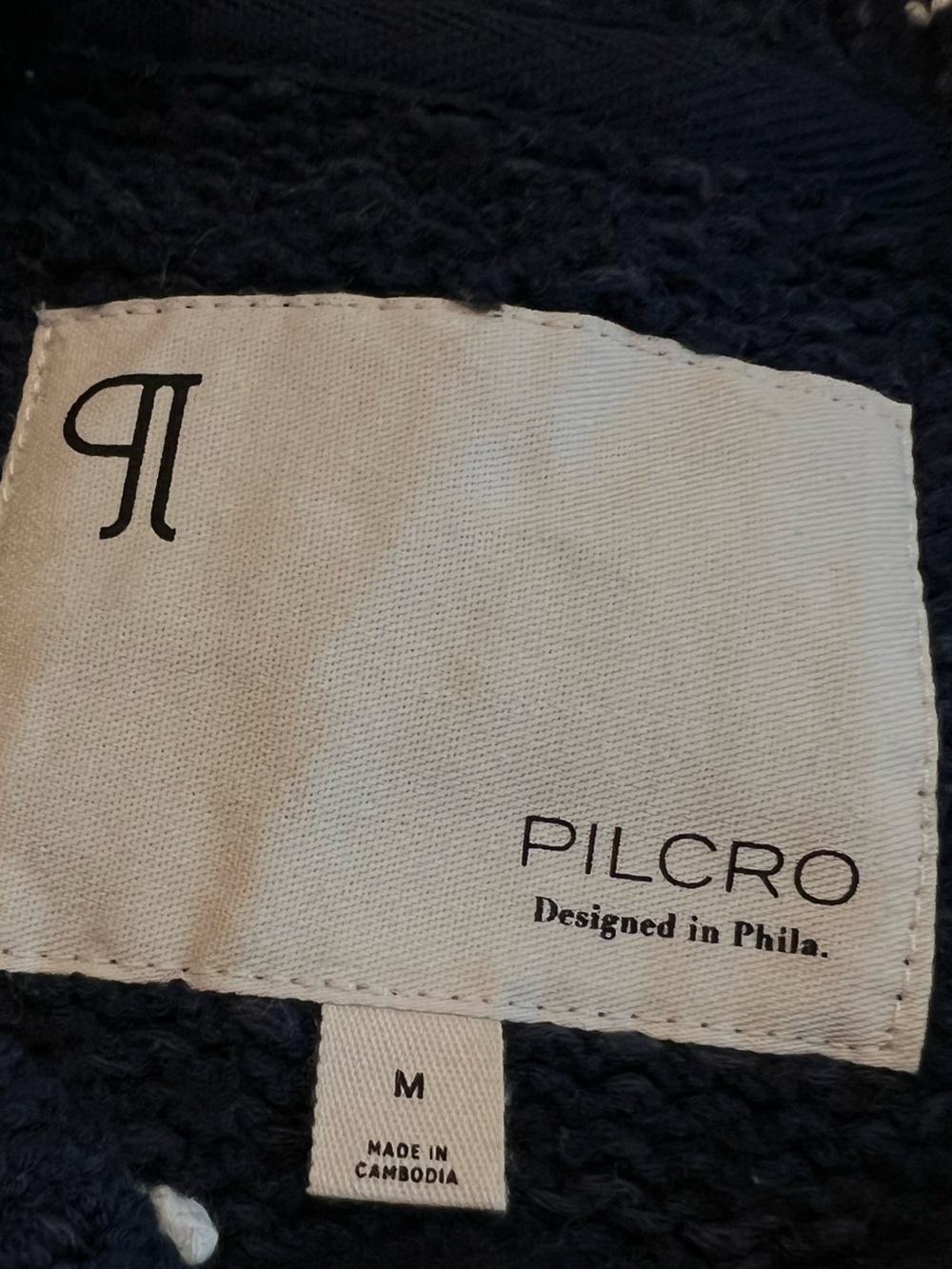 Anthropologie Motorcycle Sweater Cotton Blend Cardigan Pilcro NEW Novelty - Picture 13 of 14